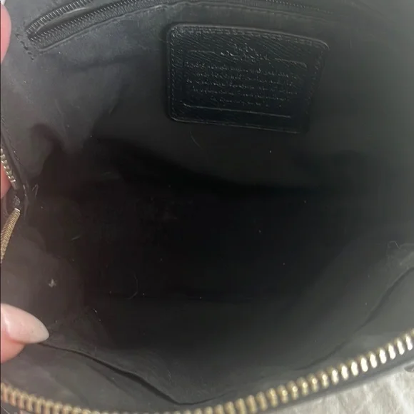 Coach Black and Brown Crossbody Bag with Handles and Adjustable Strap - Picture 3 of 12